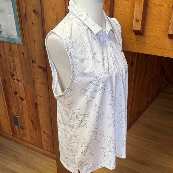 Dunning Golf women’s size XL X-Large Sleeveless polo Top shirt - Picture 5 of 9
